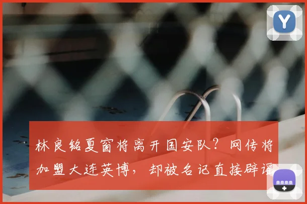 林良铭夏窗将离开国安队?网传将加盟大连英博,却被名记直接辟谣
